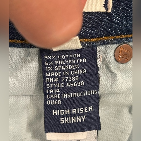 Madewell Hi-Rise Skinny Jeans Size 29 - Picture 10 of 14